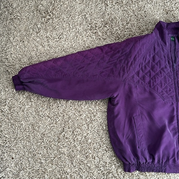 Women’s Vintage 2pc Purple Hunt Club 80s Tracksuit Size Large - Picture 6 of 13